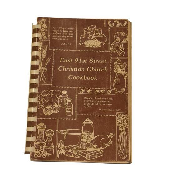 East 91st Street Christian Church Cookbook Indianapolis IN Womens Guild Vintage - Picture 1 of 8